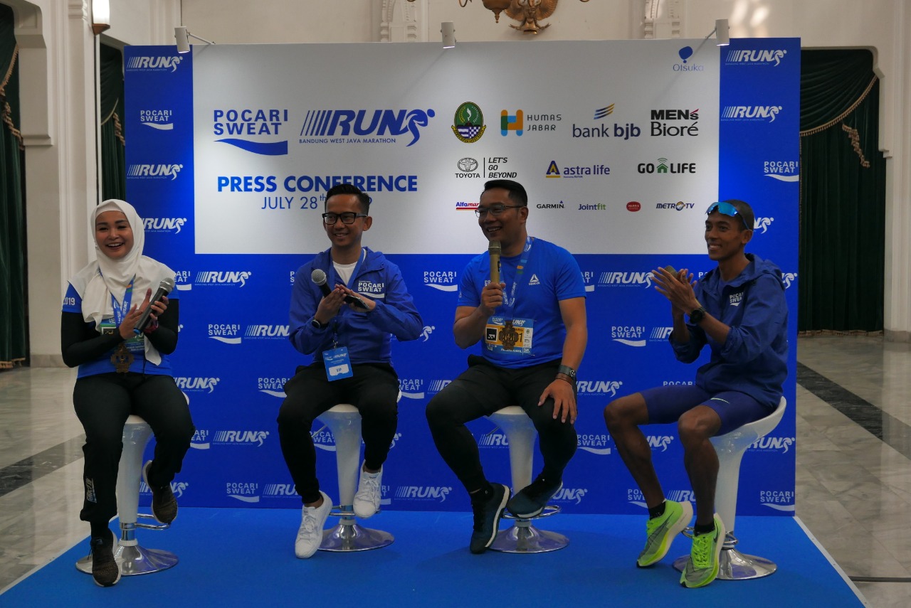 Pocari Sweat Run Bandung Sehatkan Sepuluh Ribu Pelari