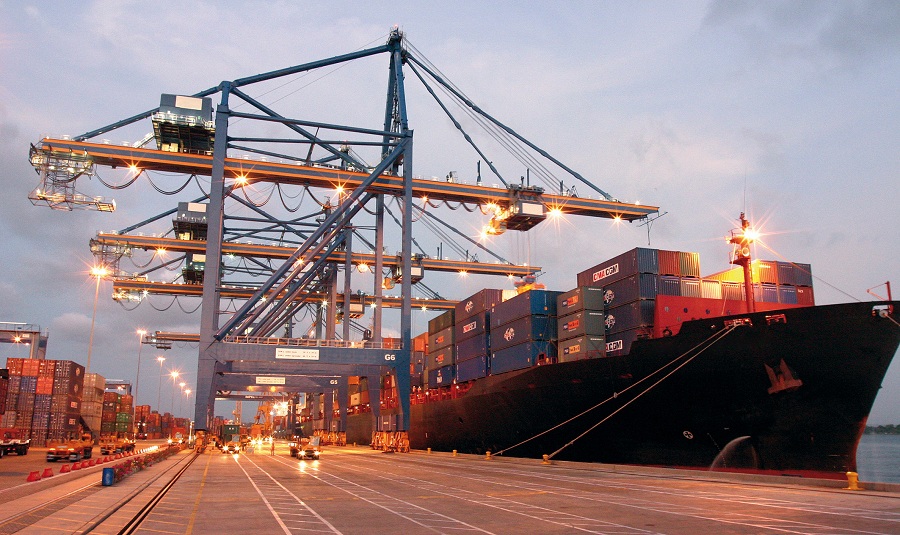 Port chain. Port chain