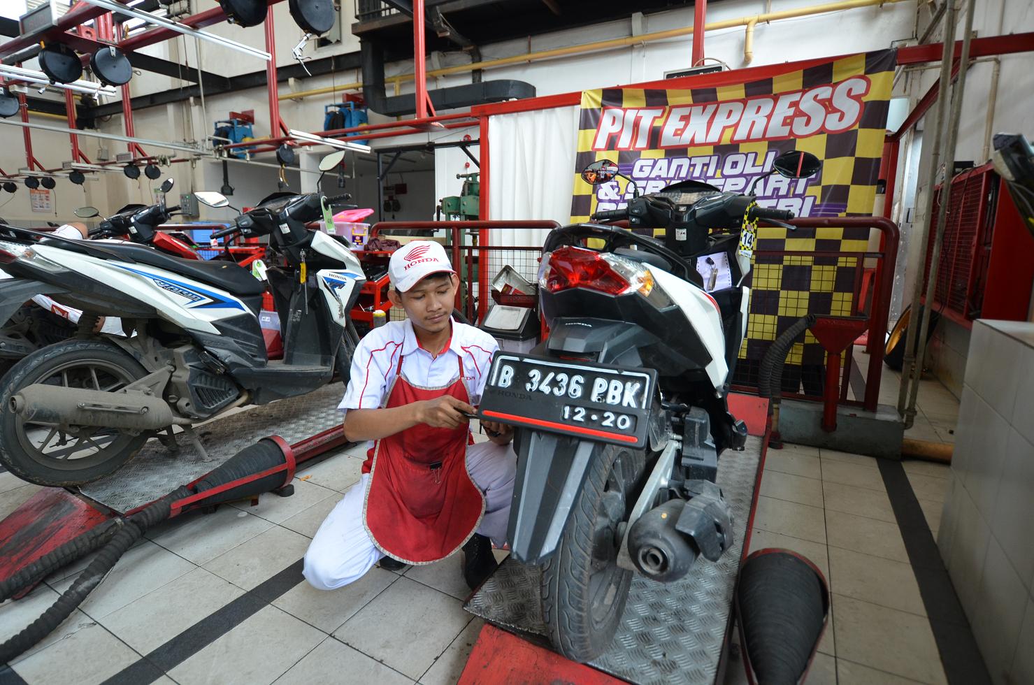 Pit Express, Cara AHASS Pangkas Antrean Saat Servis
