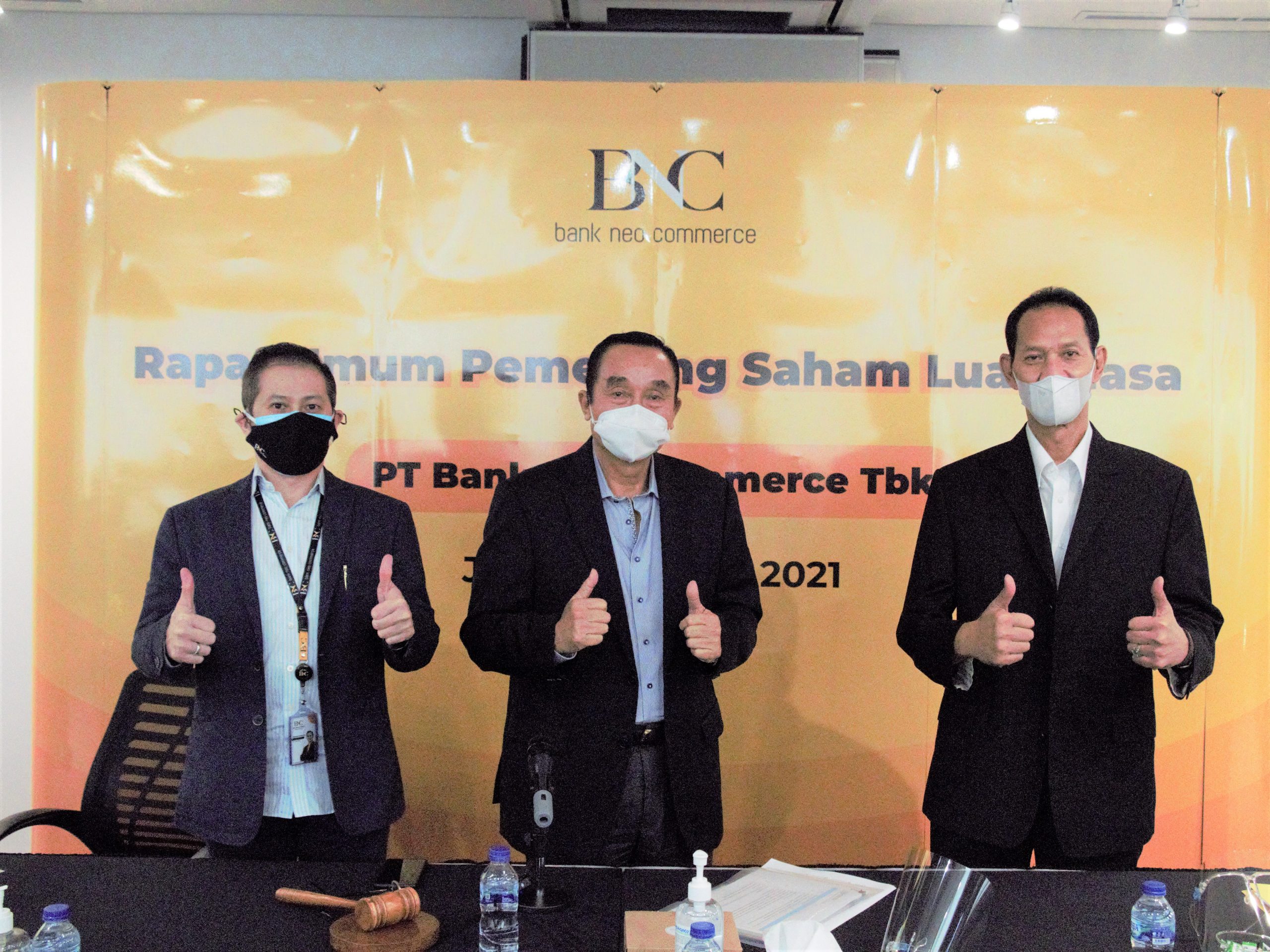 Gelar Rupslb Bank Neo Commerce Siap Lepas 10 Miliar Saham