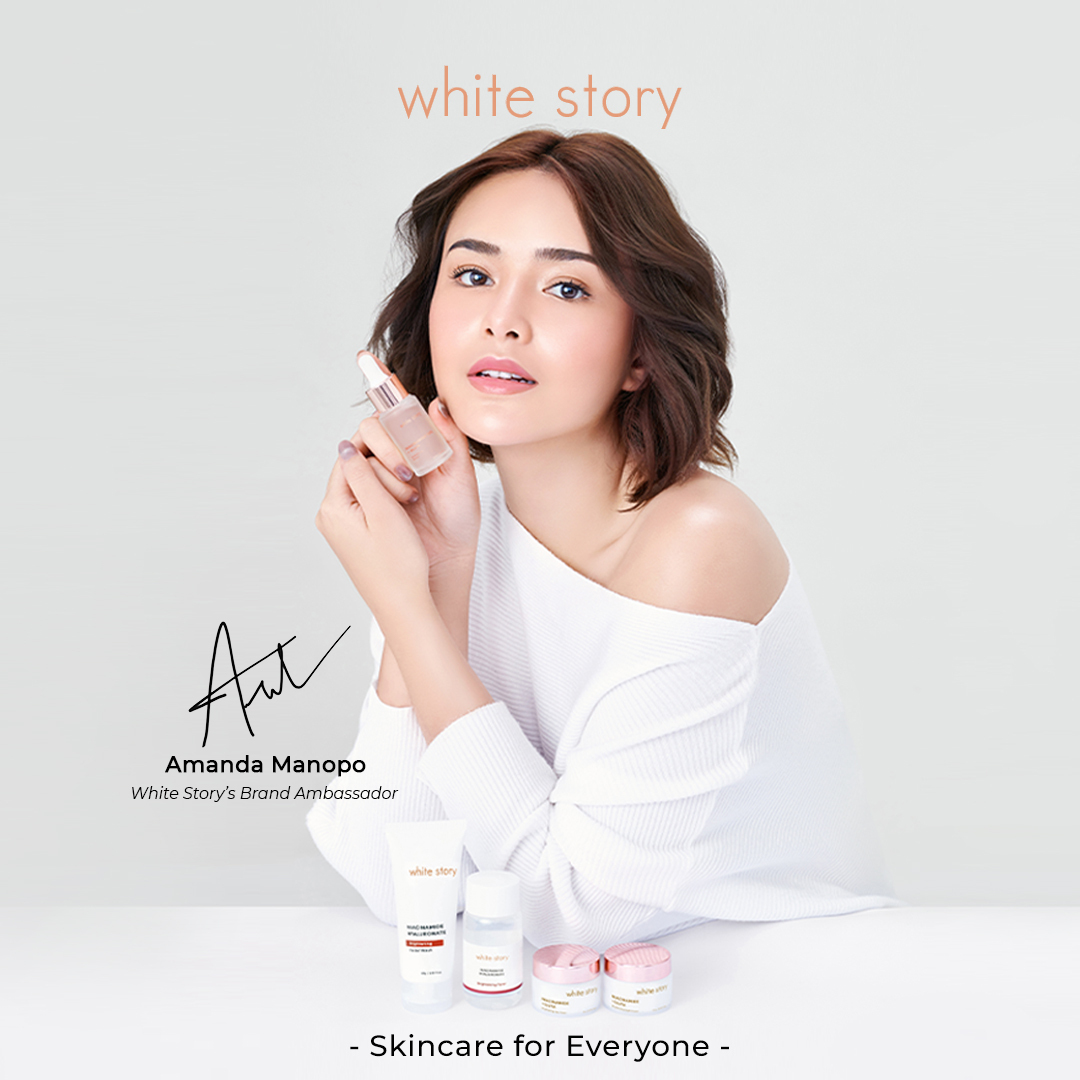 Amanda Manopo Jadi Brand Ambassador White Story