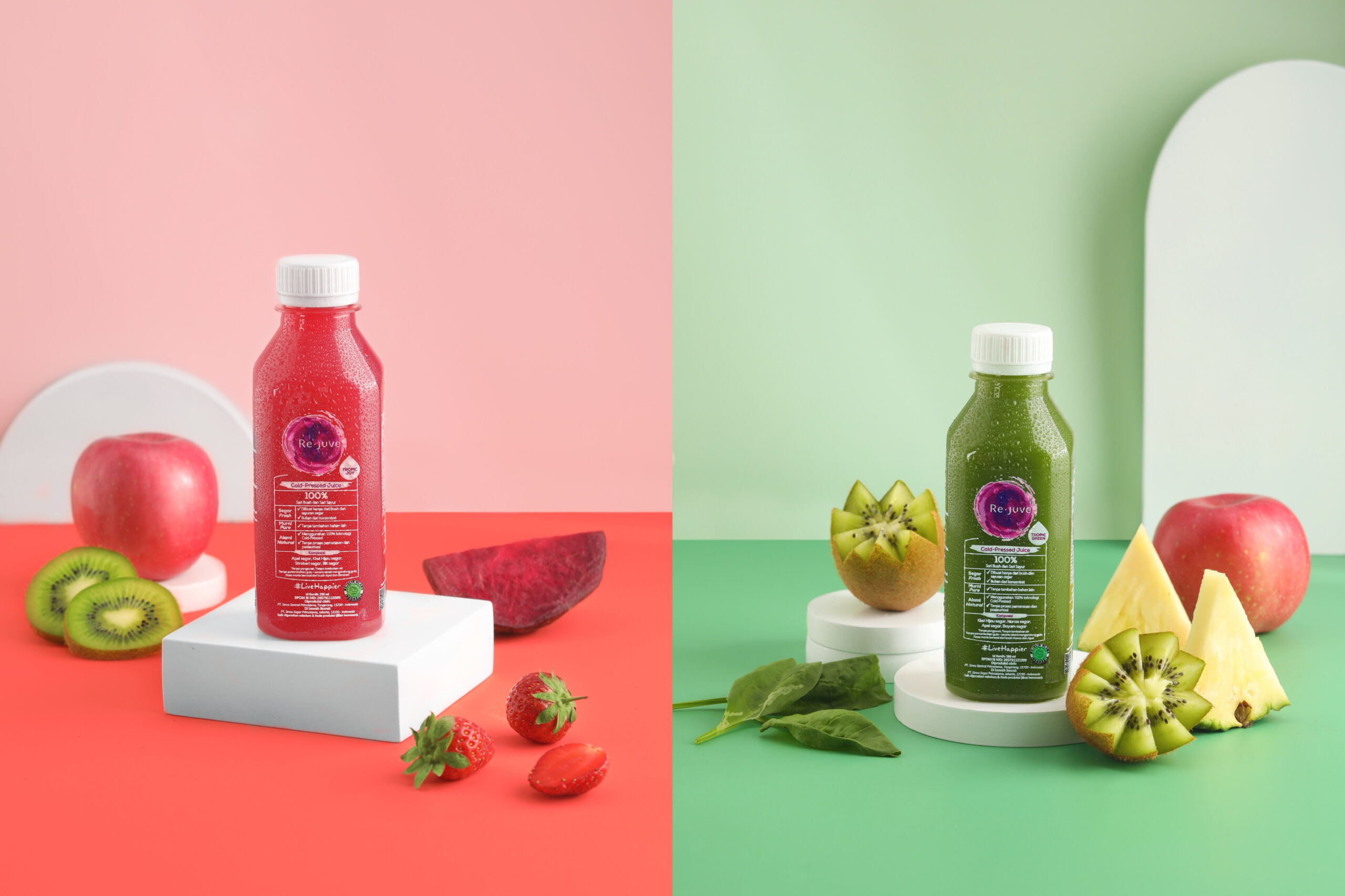 Perkuat Positioning, Re.juve Hadirkan True ColdPressed Juice Kiwi Line