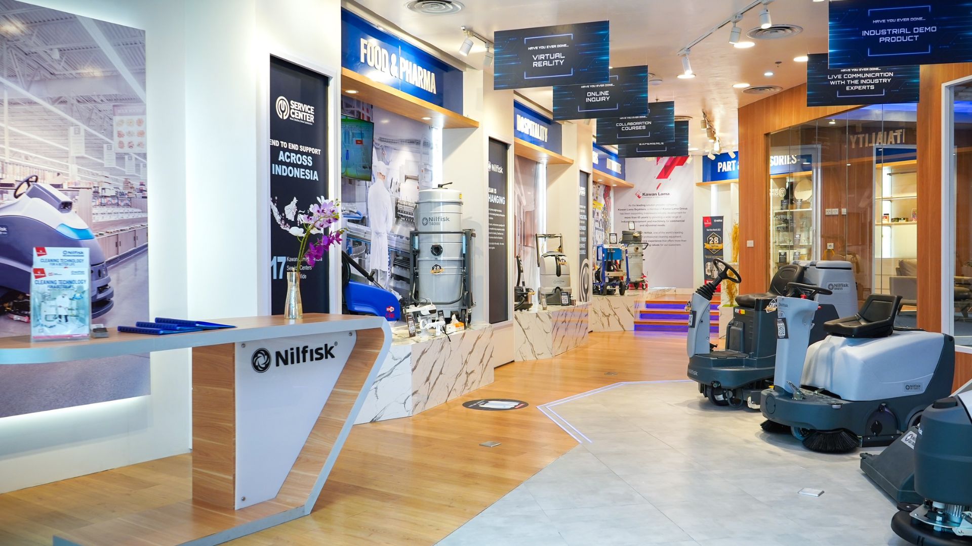 Nilfisk Experience Store yang Pertama Hadir di Indonesia
